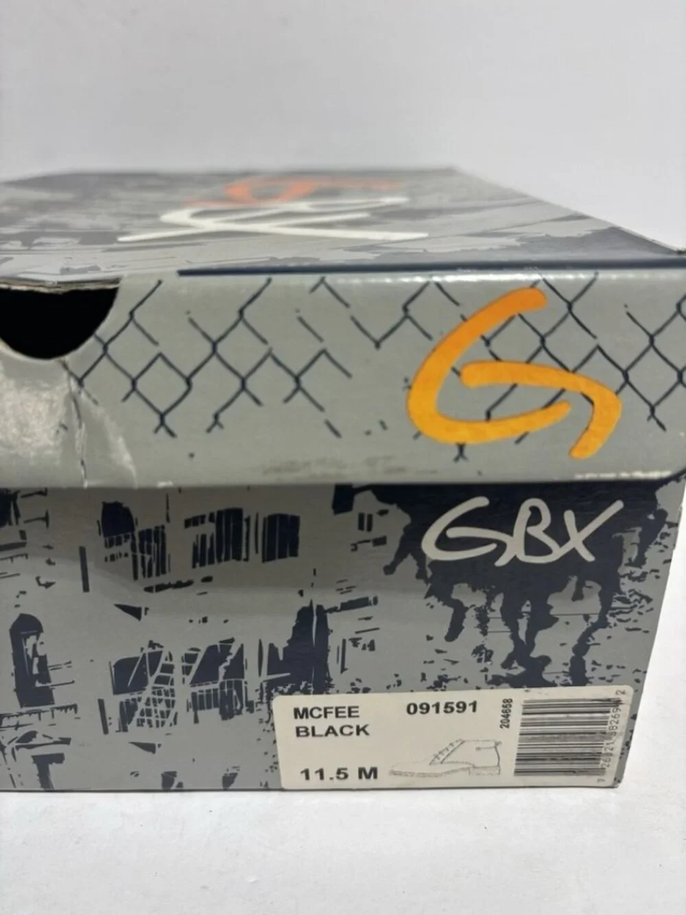 GBX Men’s McFee Black Lace-Up Boots, Size 11.5 M